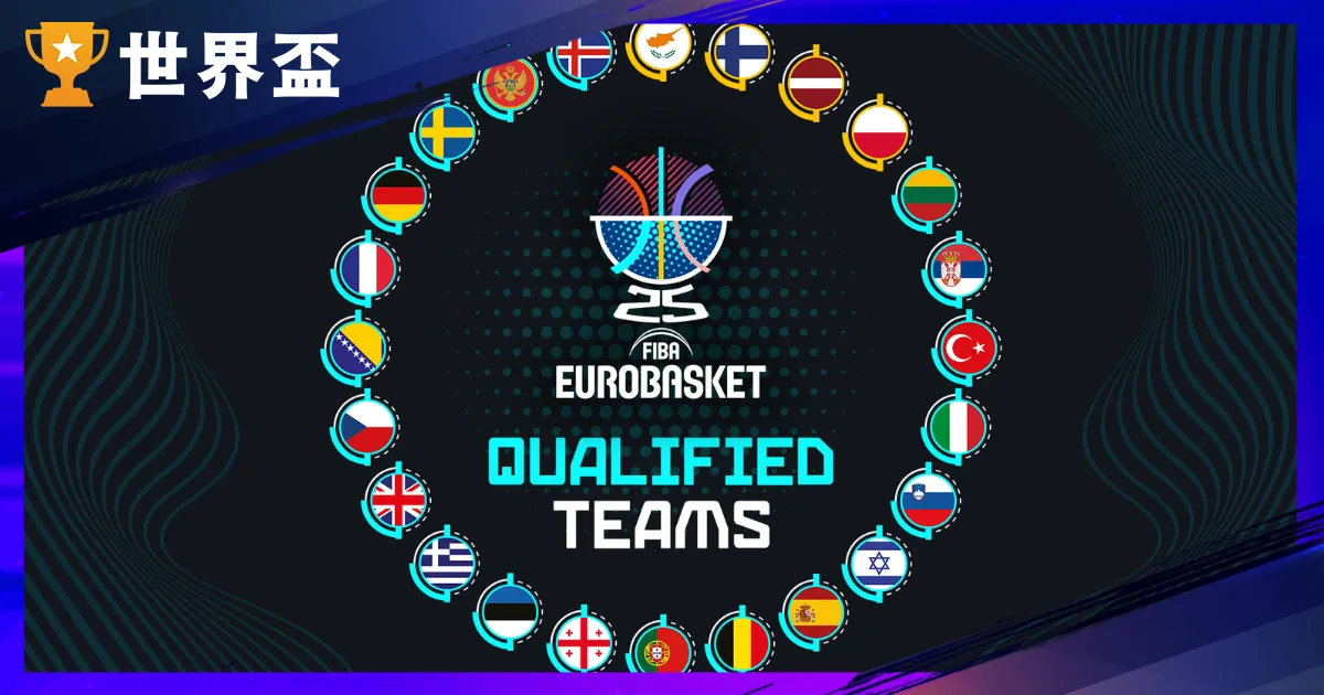 2025欧洲篮球锦标赛（EuroBasket 2025）赛事懒人包