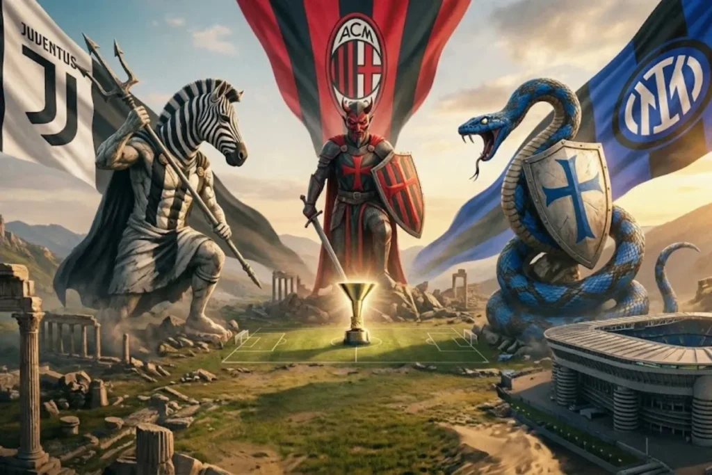 3 大义甲豪门:尤文图斯、AC 米兰、国际米兰